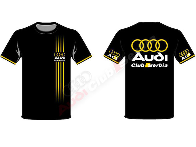 Audi Gold limited edition majice - Audi Klub Srbija - Audi Club Serbia